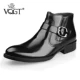 Giày cao cổ nam VQGT Giày nam cao cổ nam Giày da nam nhọn Giày da nam mùa đông Martin ủng thủy triều cộng với nhung