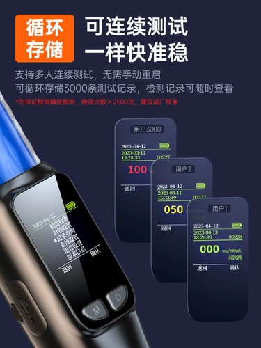 2023 Новый тест на алкоголь тестирование инструментов тестирование вина, инспективное устройство продувание тип специального тестирования вина.