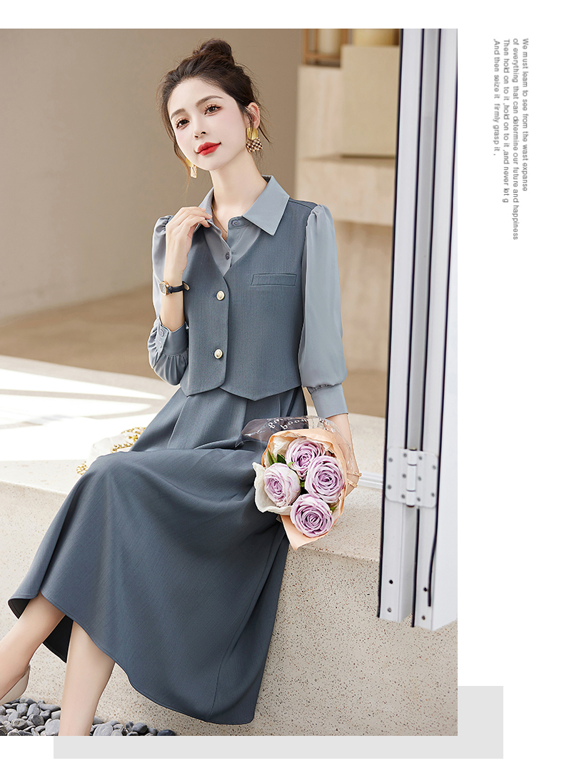F0591 1730K ÁO VEST NỮ TEMTDEI VEST DÀI TAY CẢ BỘ 3 MÓN MÙA XUÂN THU ĐÔNG THỜI TRANG NỮ G05 SẢN PHẨM MỚI