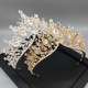 Korean wedding crown new baroque girl princess headwear children's catwalk performance crown hair accessories all-match