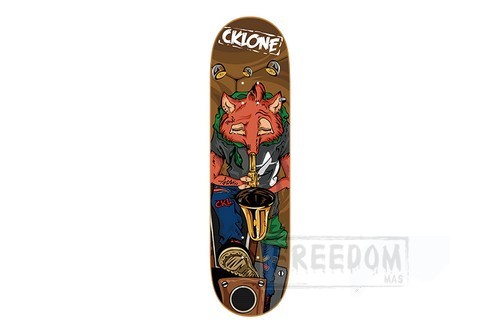 Ckclone ván trượt chuyên nghiệp bánh mì cát cộng với cầu đinh FREEDOM cửa hàng ván trượt - Trượt băng / Trượt / Thể thao mạo hiểm nón bảo hiểm đua xe đạp