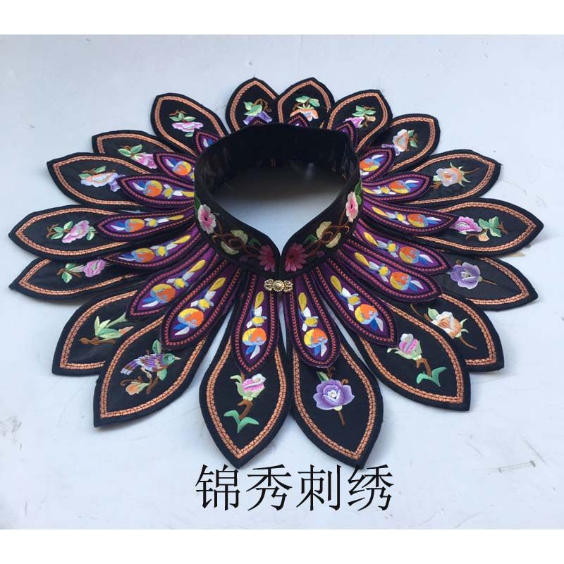 Ming-made Han clothes cloud shoulder embroidery original rework embroidered embroidered cape and shoulder cloud shoulder