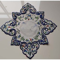 New Ruyi Cloud Shoulder Embroidered Collar Shoulder Support Embroidered Pieces Cloth Patch Hanfu Cloak