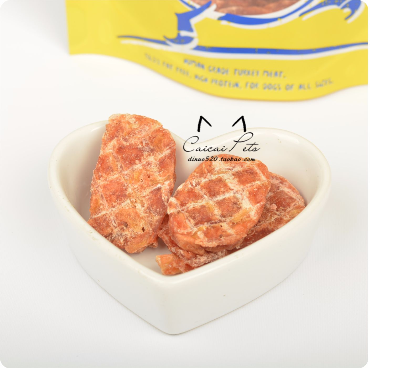 John Farm Gà và thịt thỏ Trang trại Thịt nướng tươi Bánh nướng Pet Pet Snacks Thịt 100g - Đồ ăn vặt cho chó hạt thức ăn cho chó