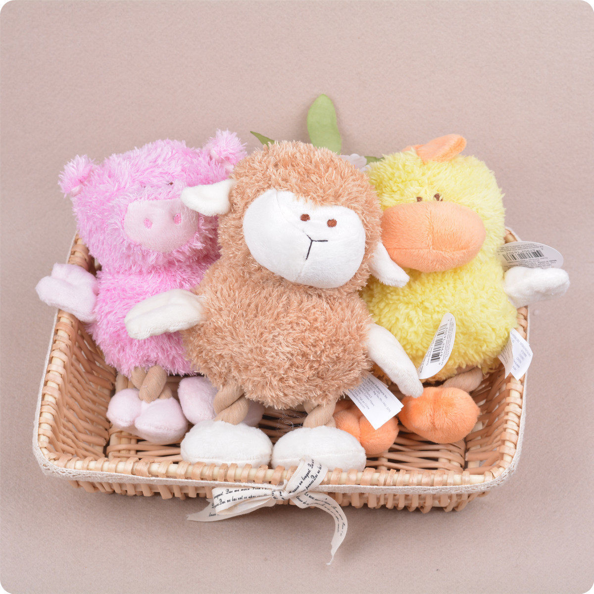 New Tail Single Ultra Soft Little Animal Bb Called Toy Dog Cat Pooch Teddy Bib Bear Toy