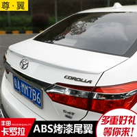 Toyota Rayling Corolla đuôi xe ngoại thất sơn ABS không đục lỗ cánh ngang cánh cố định cánh đuôi lướt gió ertiga 2020