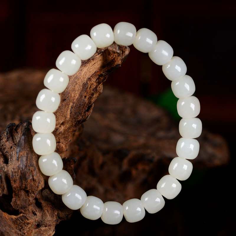 20 Grams, 8X7Mm, 24 Pieces, Authentic Xinjiang Hetian White Corn Seed Beads, Super Smooth Old-Style Beads, Warm White Premium Quality 20 Grams, 8X7Mm, 24 Pieces, Authentic Xinjiang Hetian White Corn Seed Beads, Super Smooth Old-Style Beads, Warm White Premium Quality