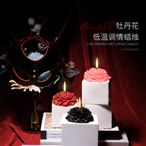 Rose low-temperature candle s does not hurt the skin m props 48-degree erotic soy dripping wax couple foreplay training supplies