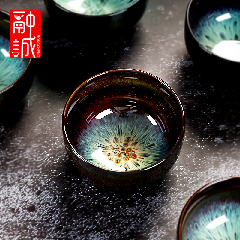 Tea up, ceramic cups built large lamp that kung fu master cup single CPU cups porcelain bowl sample Tea cup cup