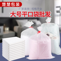 Large flat pocket pe transparent packing bag thickened food packaging intimal bag Quilt moisture-proof film storage bag