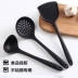 Thực phẩm cấp silicone spatula silicone xẻng không dính đặc biệt không gây thương tích nồi xào xào muỗng khuấy dụng cụ nhà bếp nhiệt độ cao - Phòng bếp