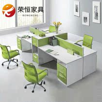 Staff desk Simple modern screen table Staff table card position Staff card seat screen partition Staff office