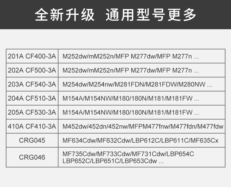 Tương thích với hộp mực HP CF410A M477FDW mực M452DW Máy in laser M452DN M477FNW một máy bột màu M477FDN M377DW M452NW HP410X - Hộp mực