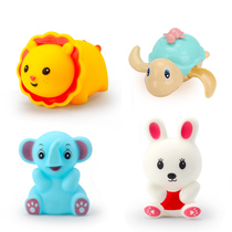 Large water swimming turtle bath toy cartoon cute animal soft glue dinosaur boy girl baby