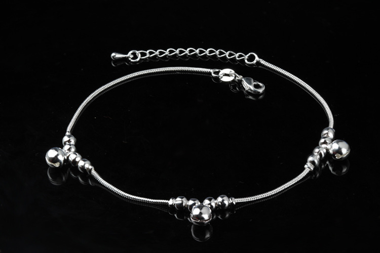 Bracelet de cheville Femme OTHER   en Argenterie - Ref 3101393 Image 18
