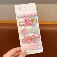 Розовый комплект, с медвежатами