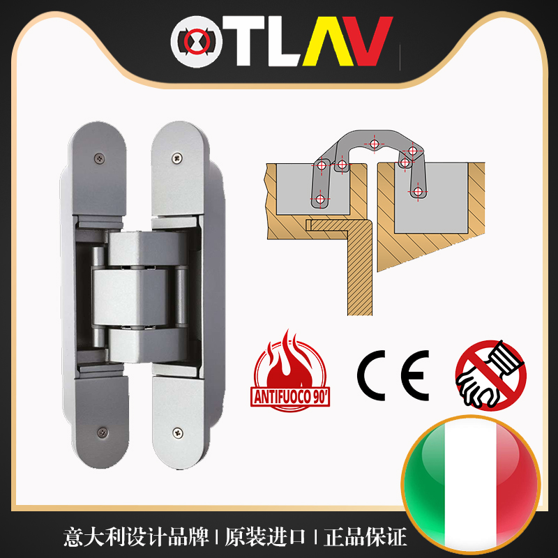 Italy OTLVA concealed door hinge 120KG 60KGotlav invisact IN310190