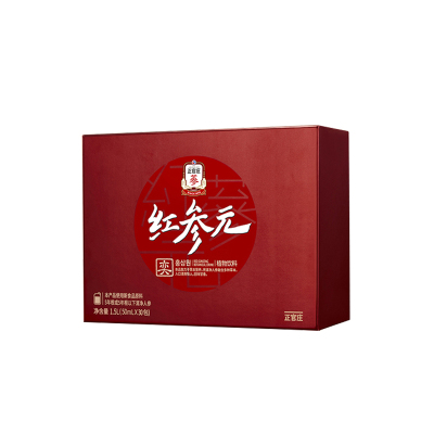 【胡可推荐】正官庄红参元奕红参液人参枸杞旗舰店50ml*30包