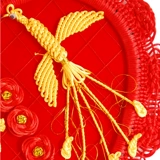 福源祥 Новый китайский подвесной узел для гостиной, большой символ 囍, вход в дом, китайский фестиваль, кулон, свадебный подарок