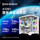 Космическая капсула Sahara Space Capsule 3 комната с видом на море шасси MATX компьютер DIY белый игровой настольный хост с полным боковым проницаемым водяным охлаждением mini 1