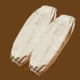Бежевые детские нарукавники, из хлопка и льна