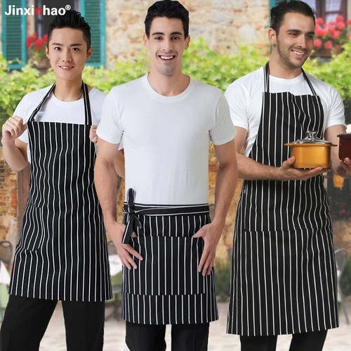 Западный ресторан висят юбки для шеи Pure Cotton Chef Half -кувшина, окружающие мужчины и женские официанты, рабочая одежда Hot Pot Restaurant Specialty