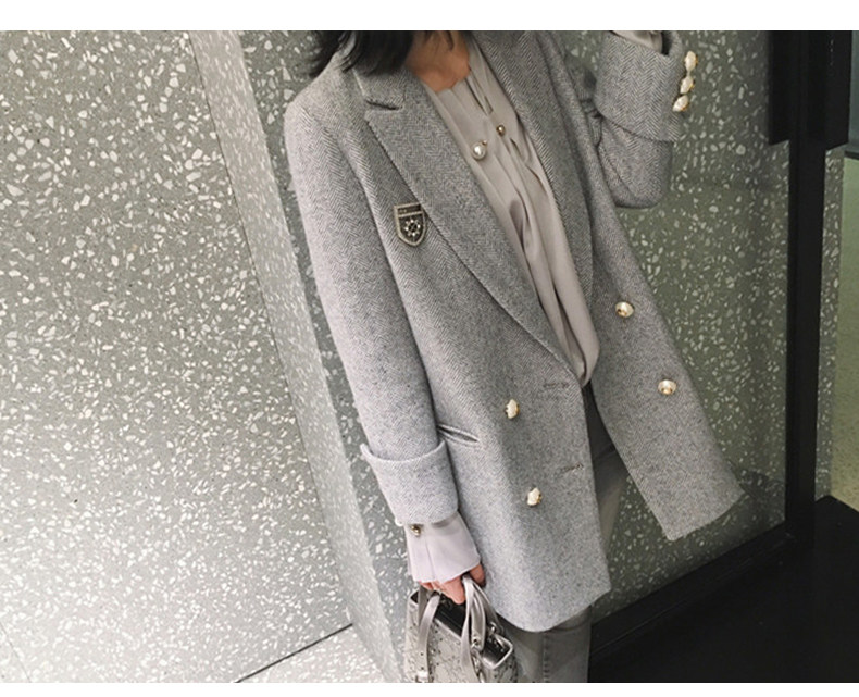 Veste pour femme ACRN en Laine - Ref 3220709 Image 11