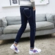 Mùa hè đen kéo dài chín điểm quần jeans nam phiên bản Hàn Quốc của quần tu luyện 9 điểm chân quần thủy triều nam mỏng phần quần nam - Quần jean áo nam đẹp
