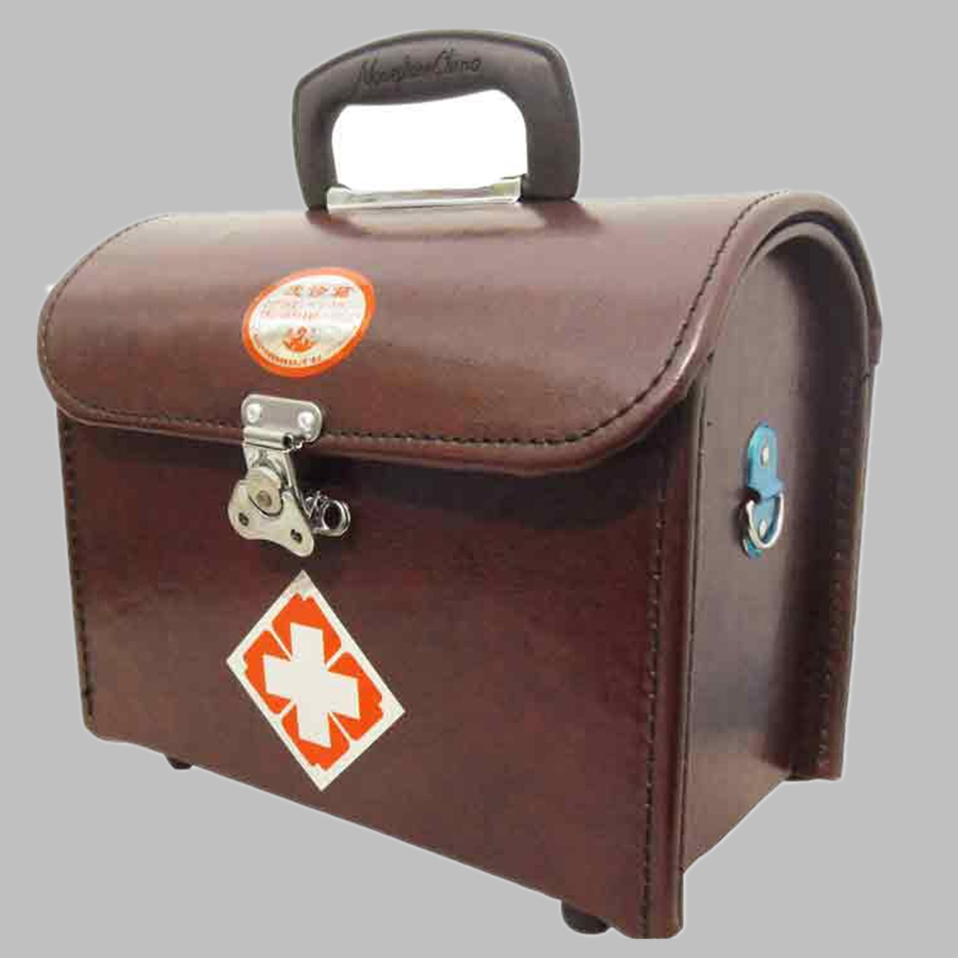 Visiting box medical medicine box leather visiting box health box veterinary household first aid box large medium small