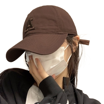 Baseball cap children step up to deepen the big head circumference display face small American retro student Korean version sunscreen duck tongue cap male tide