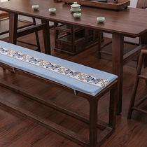 Chinese mahogany bench cushion tea table long stool cushion bench bench bench chair card seat change shoe stool bench bench cushion