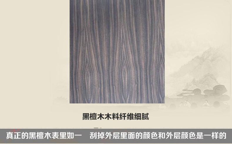 Accessoire coiffure en ébène - Ref 1201754 Image 10