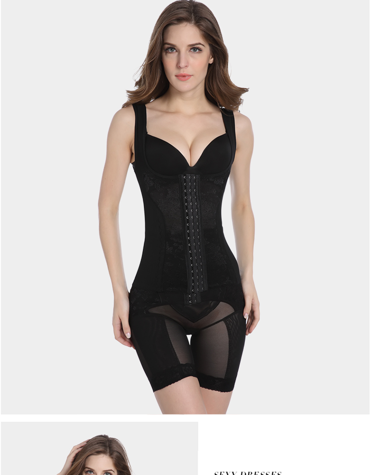Phần mỏng phiên bản nâng cao của bụng ba eo eo eo chia cơ thể corset giảm béo cơ thể định hình đồ lót corset cơ thể quần áo - Corset hai mảnh áo bra