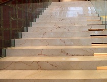 Customized natural marble stair steps stone door covers window covers window sills bay windows table tops thresholds magnificent