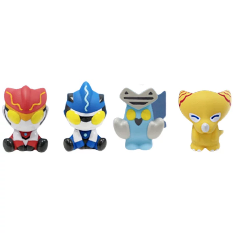 Плюшевая кукла Bandai Ultraman Tiga из мягкой резины, игрушка, антистресс