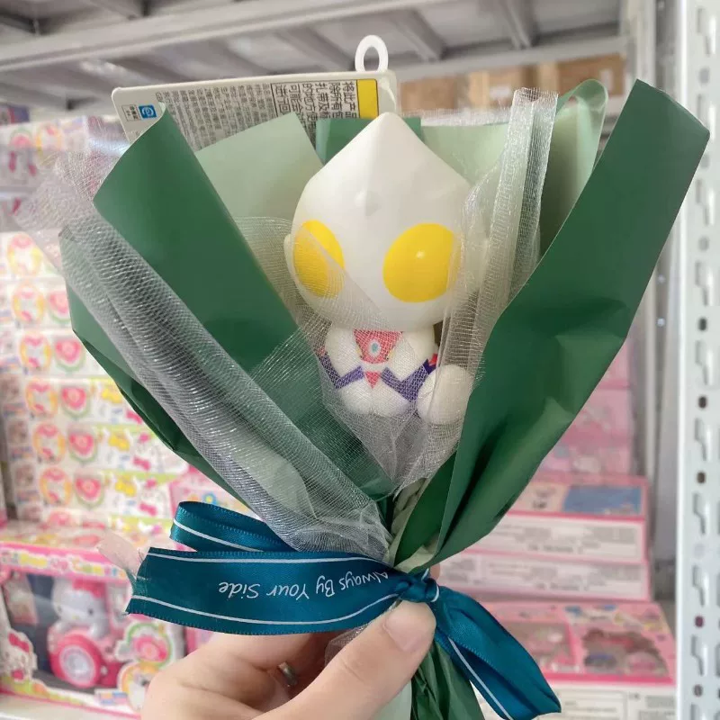 Bandai, Ultra, Ultraman Tiga из эластичной резины, игрушка, букет