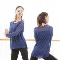 Modern dance practice clothes dance clothes female Fanghua same perspective sweater adult top Velvet dance performance