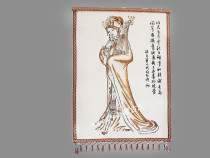 Mongolian characteristics home furnishings crafts decorative paintings 10 wool felt paintings Zhaojun