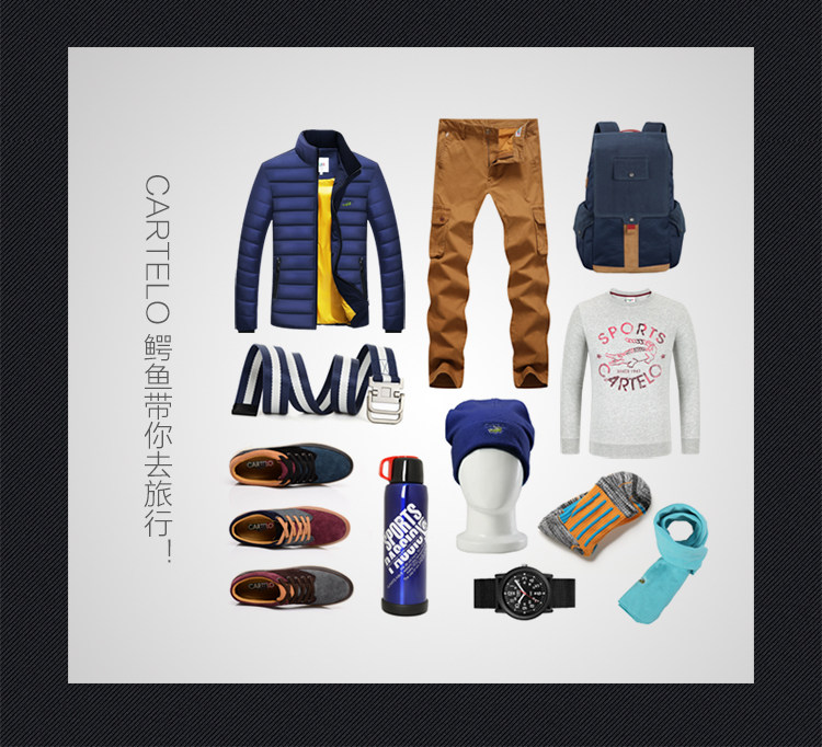 Blouson homme CARTELO      en Nylon - Ref 3122633 Image 30