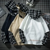 Осенняя толстовка, лонгслив с капюшоном для отдыха для влюбленных, куртка, в корейском стиле