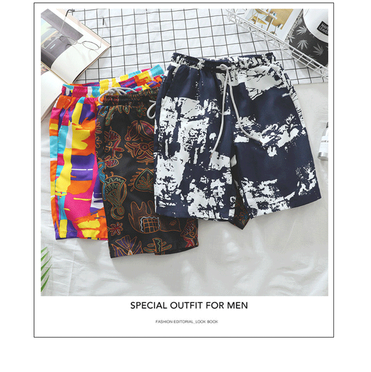 Quần short nam 5 quần mùa hè quần âu nam phiên bản Hàn Quốc của quần đi biển hè quần thể thao