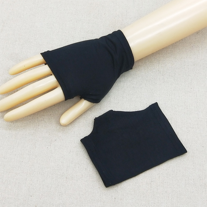 Gloves for Women, Thin Cotton, Half-Fingerless, Half-Exposed Fingers, Men's Gloves to Cover Scars, Tattoos, Sun Protection, Summer Fashion, Uv Protection