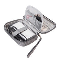 New small data packet charging treasure data cable storage bag mobile phone hand power headset storage bag