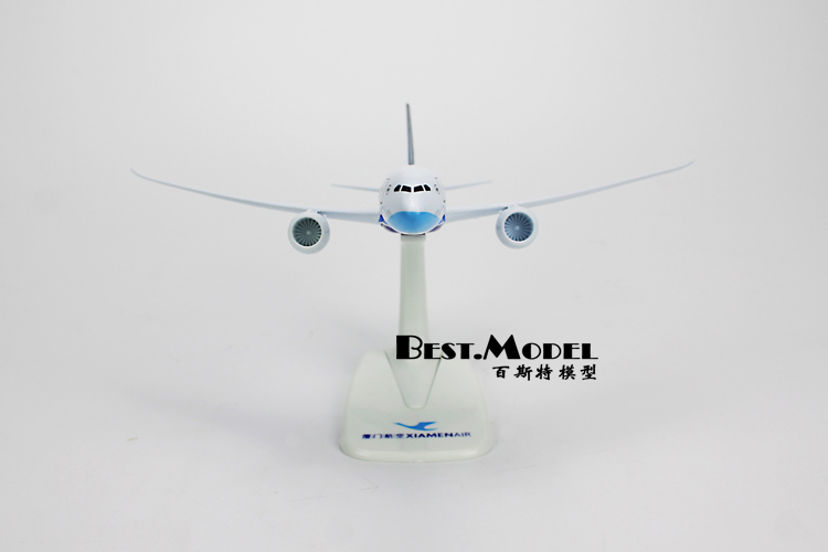Mô hình máy bay mô phỏng hàng không trong nước Hạ Môn 787 Máy bay chở khách tĩnh Trang trí hợp kim Solid 737 Xiamen Airlines Collectibles mô hình tàu chiến