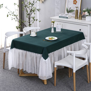 Pastoral style fabric table cloth waterproof and oil-proof Pastoral style fabric table cloth waterproof and oil-proof