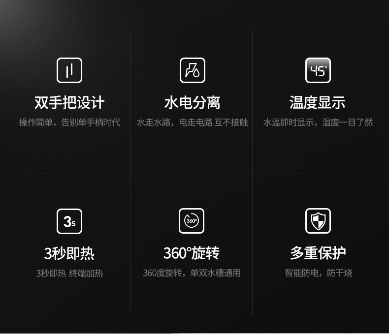 giá bình nóng lạnh Vòi nước nóng điện Haier là vòi nước nóng nóng nhanh bếp nóng kho báu nước nóng hộ gia đình điện nước nóng - Máy đun nước trung tâm bảo hành bình nóng lạnh ari