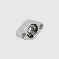 Bearing seat component rhombus shuttle shaped aluminium alloy wire rod optical axis fixed support C-BACNC BACAC BACR