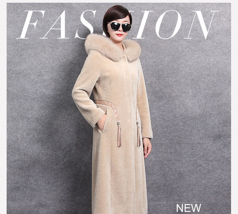 Manteau de fourrure femme - Ref 3172944 Image 7