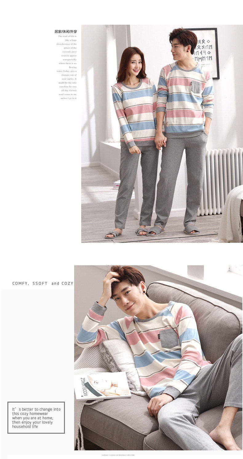 Pyjama mixte en Coton à manches longues - Ref 3006112 Image 29