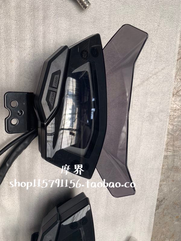 Leaves Linhai Sea 175 FORCE155 modified instrument front windshield and LCD instrument
